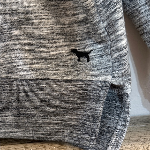 PINK Victoria's Secret Heathered Gray Sweater - Picture 3 of 5